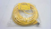 Turck Wkb 3T-10 Cordset 3 Pole Female 90 10 Meters Single Ended Wkb 3T-10