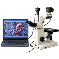Inverted Tissue Culture Microscope 40X-640X + 10MP Camera