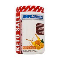 Keto Salt Exogenous Ketone Supplement - Beta-Hydroxybutyrate (BHB) Salts Designed to Burn Fat, Increase Energy and Kick Start Ketosis. Natural Orange Flavor (327g) 20 Servings by Muscle Research