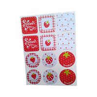 Zentto Christmas Holiday Label Christmas Gift Stamp Decoration Label Paper Packaging Label Gift Label Label(10 Sheets for Sale)