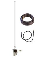 12dBi AT&T Netgear Nighthawk M1 MR 1100 Fiberglass 4G LTE XLTE External Antenna Kit w/25ft Coax Cable