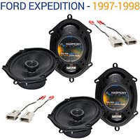 Compatible with Ford Expedition 1997-1998 Factory Speaker Upgrade Harmony (2) R68 Package New