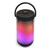 Axess SPBL1062 Bluetooth Dancing LED Wireless Speaker, Night Light Wireless Speaker, 10 Lighting Styles & Colors, USB/TF Card Inputs, Rechargeable Battery & USB Charger