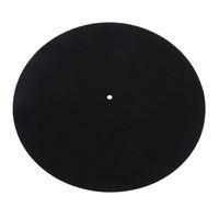 MagiDeal LP Vinyl Turntable Slipmat Record Wool Pads Anti-static Anti-vibration Mat