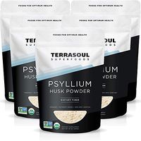 Terrasoul Superfoods Organic Psyllium Husk Powder, 5 Lbs (5 Pack) - Superfine Texture | High Purity | Keto Baking