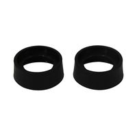 BoliOptics BoliOptics Microscope Eyepiece Eyeshields or Eye-Guards, Professional Quality Microscope Eye Cups, 34mm Diameter Mounting Size, Rubber, Black (Pair) SZ27023911