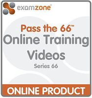 Pass The 66 Online Training Videos for the Series 66 Exam