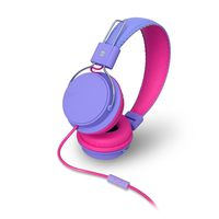 MQbix MQHT570PUR Earfoam Layers High Performance Headphones with Mic, Purple