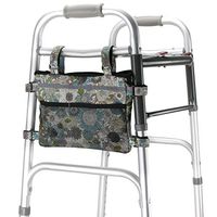 GUOER Walker Bag Suitable for Multiple Walking Aids Rollator Bag Multi-Size Multiple Colors (7.8Wx9.8L in,Color9808)
