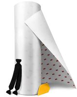 VViViD 3M Clear Paint Protection Vinyl Film 12 Inch Wide Choose Your Size Including Tools (12 Inch x 72 Inch (Incl. Detailer & 2X Black Felts))