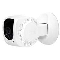 Tend Insights Lynx Indoor 1080P Wifi Home Security Camera With Night Vision And Facial Recognition White