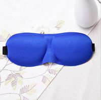 Higere 1Pc Travel Rest Soft 3D Eye Mask Sleeping Cover Eyemask(Royal blue)