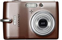 Nikon Coolpix L11 6MP Digital Camera with 3x Optical Zoom (Matte Brown) (OLD MODEL)