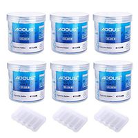 Daily necessities LTD Disposable New Smoke Filter, 600 Efficient Cigarette Filters Bulk, Tarblock Cigarette Filters, Family Sharing Canned (6PCS)