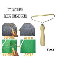 Portable Lint Remover, Manual Clothes cleaning Fuzz Shaver, Pet hair Hairball Quick Epilator, Simple and Effective - Remove Pilling and Lint from Clothes, Blankets, Car Interiors etc. (2pcs)
