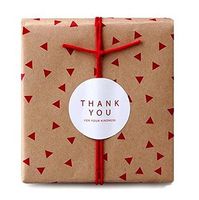 IMagicoo 240 Lovely Cute "Thank You" Label Seal Sticker Handmade Baked Envelope Label Decorative Sticker (Style-10(3.7x3.7cm))
