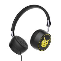 Kids Headphones, GORSUN Wired On Ear Headphones with 85dB Volume Limited Hearing Protection Headphones for Children Toddler (Black)