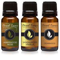 Trio (3) - Amberwood Moss, Sandalwood Vanilla & Cedarwood - Premium Fragrance Oil Trio - 10ML