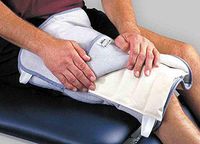 Hydrocollator 00-1120 Hot Pack Foam-Filled Terry Neck Cover, 9" Length x 24" Width