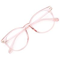 Gaoye Computer Blue Light Blocking Glasses Women/Men,Spring Hinge TR90 Lightweight Frame Anti Glare UV Lens - 0.0 Magnification... (Pink Frame/Transparent Lens)