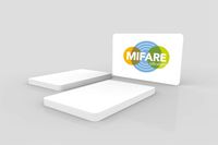NXP MIFARE Ultralight C ISO PVC Cards, Blank White, Gloss Finish (100 Pack)