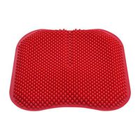 Fine Massage Cushion,Car Seat Cushion Breathable Seat Pad Non-Slip Help Relieve Back Sciatica Coccyx and Tailbone Pain (Red)