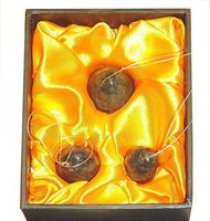 Yoni Egg Exerciser By Using Kegel Weights For Tightening Strengthen Pelvic Floor Muscles Set of 3 Essence of Jade® 100% Natural Jade Eggs Drilled With Strings For Women Are Better Than Silicone Balls