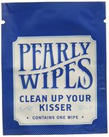 Distributed 8790 Wine Wipes, Single Pack, White