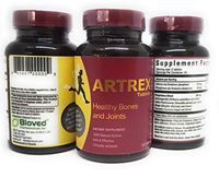 ARTREX Joint Support and Health Formula is a 1 Month Supply of Natural Ingredients Proven to be Effective Against Aching Bones and Joints Including Neck, Back, Knee and Other Joint Irritation Areas