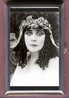 Theda Bara Silent Movie Star Vamp Decorative Pill Box