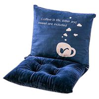 Kylin Express Indoor Soft Home/Office Squared Cute Fashion Seat Breathable Chair Cushion with Backrest, Y9