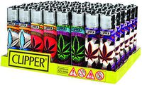 Clipper 48ct. Oriental Leaves Lighters