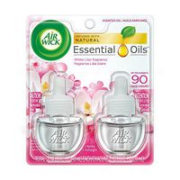 Air Wick Scented Oil White Lilac Air Freshener (2X.67) oz (Pack of 4)