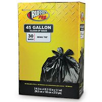 Berry Plastics RP109A 30 Count 45 Gallon Jumbo Trash Bags