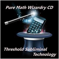 Pure Math Wizardry Threshold Subliminal with Piano Moods Music CD