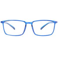 DUCO Blue Light Blocking Glasses Superlight Eyeglasses Frame Anti Blue Ray Computer Gaming Glasses 306 (Shine Blue)