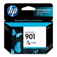 CC656AN HP 901 Tri-color Original Ink Cartridge - Cyan, Magenta, Yellow - Inkjet - 360 Page - 1 Each