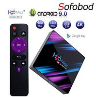 Sofobod H96MAX TV Box Android 9.0 4GB RAM 32GB ROM, HDIM 2.0, 4K, USB3.0, WiFi 2.4G/5G BT4.0 TV Box