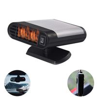 Jaklove Car Fast Heating Defrosts Defogger,Quickly Defrosts Defogger Heater Heating Car Windscreen with Portable 360 Degree Rotary Holder 12V