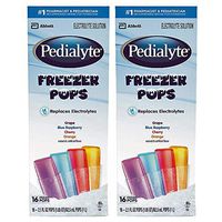 Pedialyte Freezer Pops - 16 ct, Pack of 2