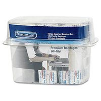 PhysiciansCare 90095 Adhesive Bandages, Plastic/Fabric, 150 Bandages/Kit