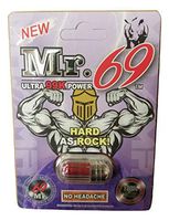 Mr. 69 Hard As Rock for Maximum Sexual Performance Ultra 99K Power (3 Pack)