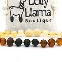 Raw Amber Bracelet (Unisex) Alternative Pain Relief - Certified Genuine Baltic Amber Bracelet - Ombre