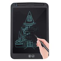 EUGNN 10 Inch LCD Writing Tablet, Electronic Graphics Tablet Ewriter with Memory Lock Mini Drawing Board Handwriting Pad for Kids Adults at Home, School,Office(Black)