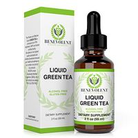 Green Tea Fat Burner - with EGCG Green Tea Extract Liquid, Max Potency for Weight Loss Support & Energy, 10 Cups of Green Tea Natural Antioxidants Polyphenols & Caffeine Non-GMO Alcohol & Gluten Free