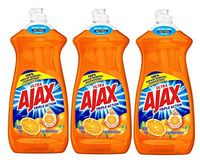Ajax Ultra Triple Action Dish Soap, Orange, 28 Fl Oz (3)