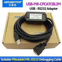 USB-MR-CPCATCBL3M Suitable Mitsubishi Melsec Servo Drive MR-J2S MR-J2 Debugging Cable USB to RS232 Adapter