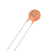 uxcell Ceramic Capacitor Kit 50V 120PF Disc Capacitors for DIY Electronic Circuit, Pack of 20, Brick Red