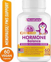 Menopause Relief Supplement - Hormone Balance for Women - Black Cohosh for PMS Relief - Menopause Weight Loss Supplement - Reduce Menopause Symptoms Hot Flashes, Mood Swings,Night Sweats - 60 Capsules