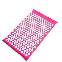 Acupressure mat Massage Mat Yoga Mat, Yoga Acupressure Mat Sports Mat 6842cm new (color : Pink)